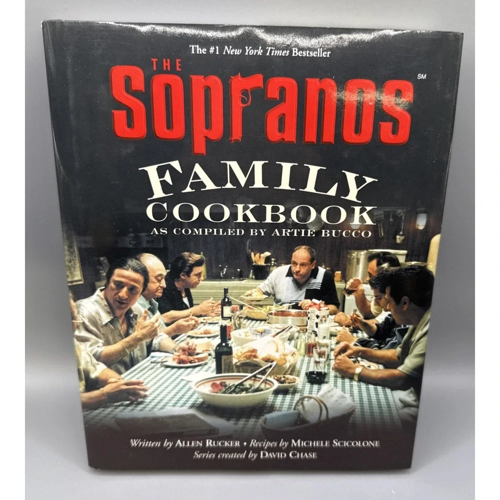 Sopranos Family Cookbook : As Compiled by Artie Bucco by Michele Scicolone,...